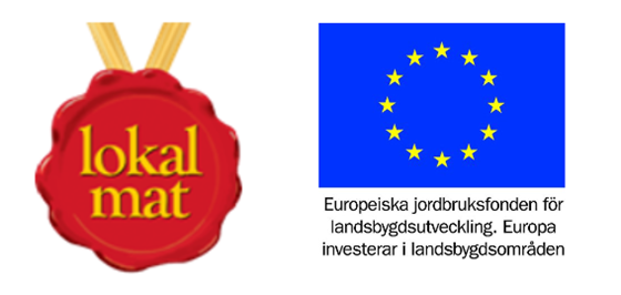 Lokal mat och EUs jordbruksfond.