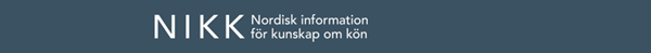 Nordisk information för kunskap om kön logotyp