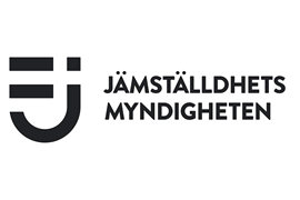 Jämställdhetsmyndighetens logotyp i svart