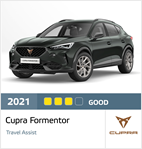 Cupra Formentor - Euro NCAP Assisted Driving Results November 2021 - Good