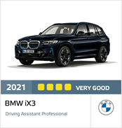 BMW iX3 - Euro NCAP Assisted Driving Results November 2021 - Very Good