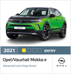 Opel/Vauxhall Mokka-e - Euro NCAP Assisted Driving Results November 2021 - Entry