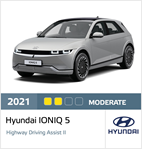 Hyundai IONIQ 5 - Euro NCAP Assisted Driving Results November 2021 - Moderate