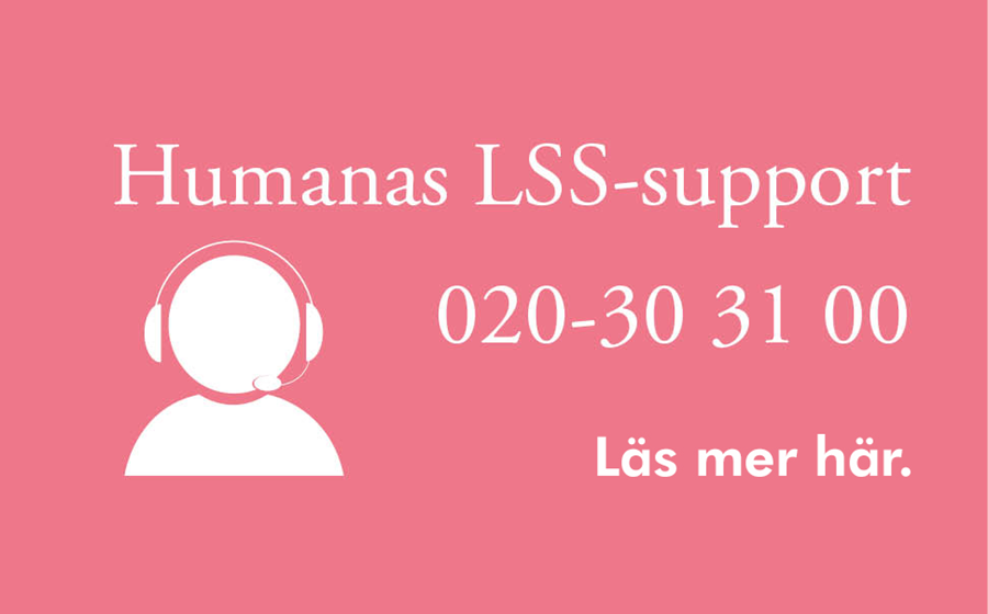 Humanas LSS-support