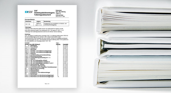 SSF 130 interpretation document