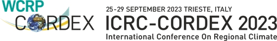 The logo of the International Conference on Regional Climate CORDEX 2023